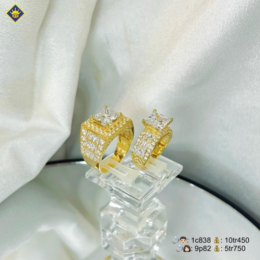 Nhẫn Đôi Nam Nữ KTJ010