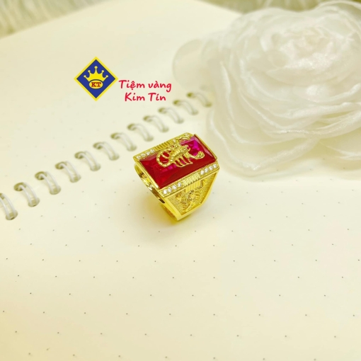 Nhẫn Nam Vàng 610 KTJ027