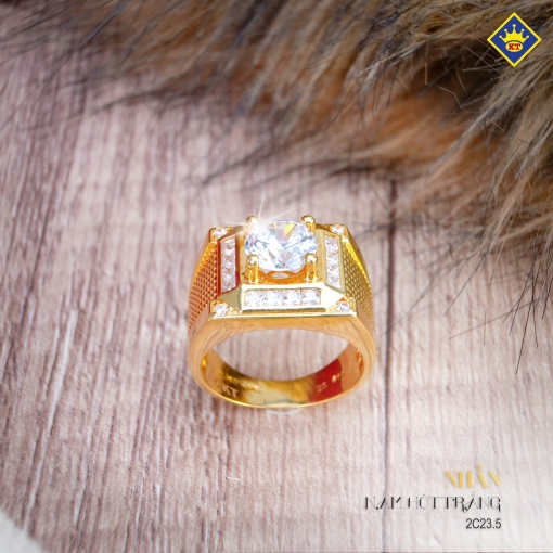 Nhẫn Nam Vàng 610 KTJ069