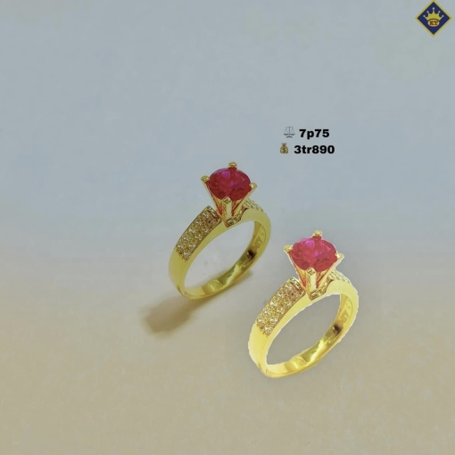 Nhẫn Nữ Đá Màu KTJ229
