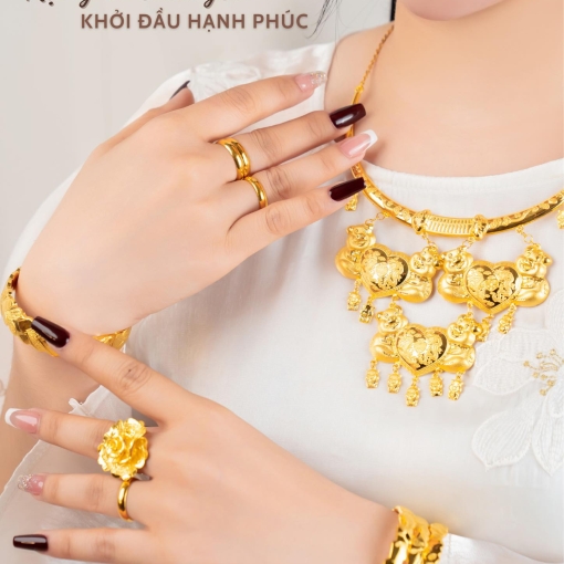 Bộ Trang Sức Cưới KTJ274