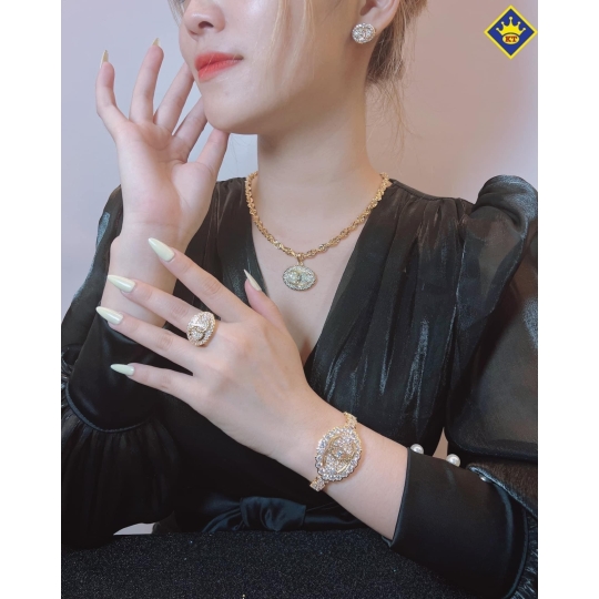 Bộ trang sức nữ Vàng 610 KTJ003
