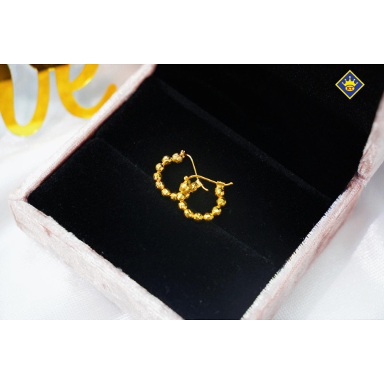Bông Tai Nữ Vàng 610 KTJ078