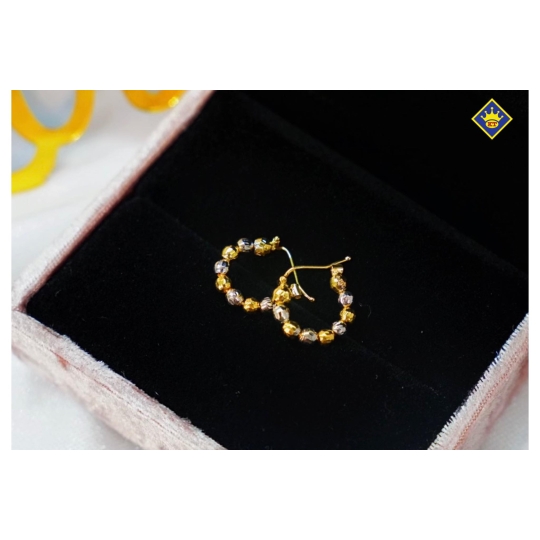 Bông Tai Nữ Vàng 610 KTJ078