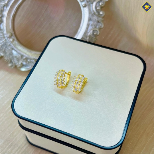 Bông Tai Nữ Vàng 610 KTJ062