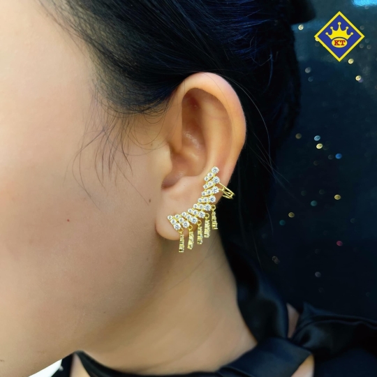 Bông Tai Nữ Vàng 610 KTJ030