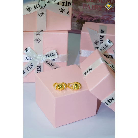 Bông Tai Nữ Vàng 610 KTJ067