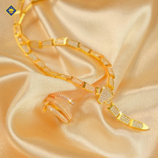 Bộ Trang Sức Kim Xà KTJ013