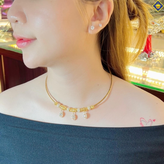 Kiềng Cổ Vàng 610 KTJ248