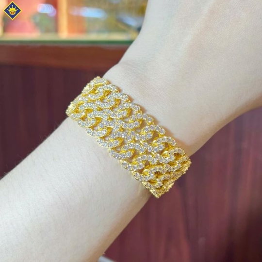 Lắc Nữ Full Hột KTJ024