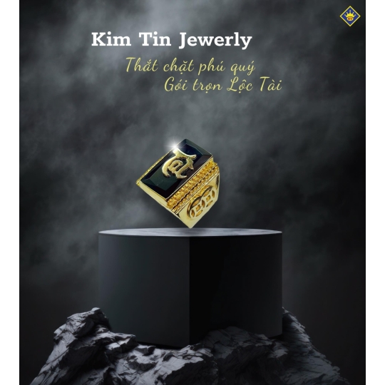 Nhẫn Nam Vàng 610 KTJ057