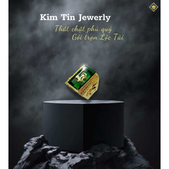 Nhẫn Nam Vàng 610 KTJ057