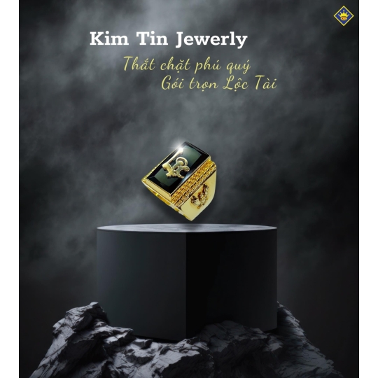 Nhẫn Nam Vàng 610 KTJ057