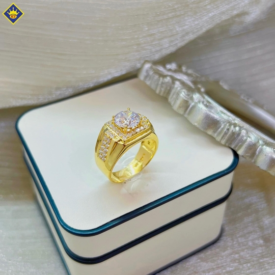 Nhẫn Nam Vàng 610 KTJ058
