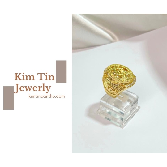 Nhẫn Nam Vàng 610 KTJ045