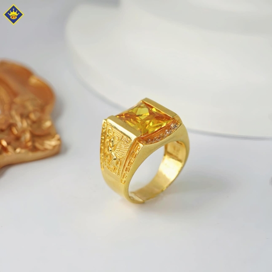 Nhẫn Nam Đá Màu KTJ063