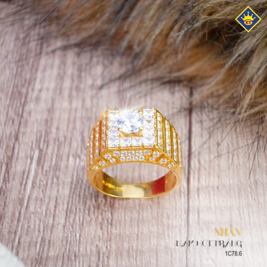Nhẫn Nam Vàng 610 KTJ069