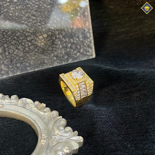 Nhẫn Nam Vàng 610 KTJ059