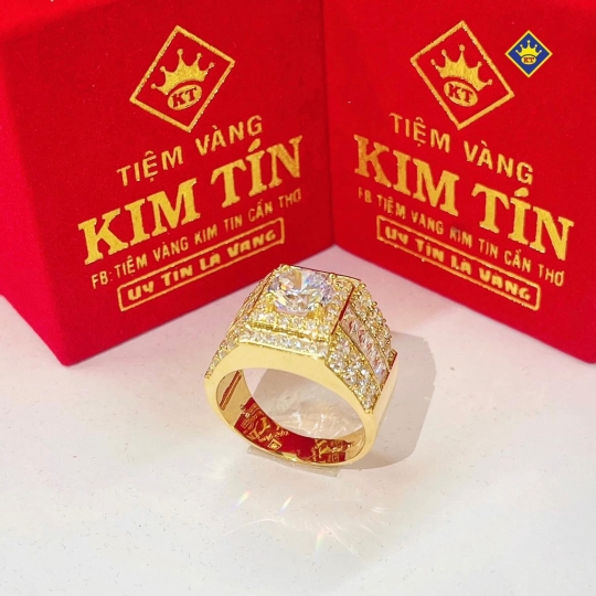Nhẫn Nam Vàng 610 KTJ068