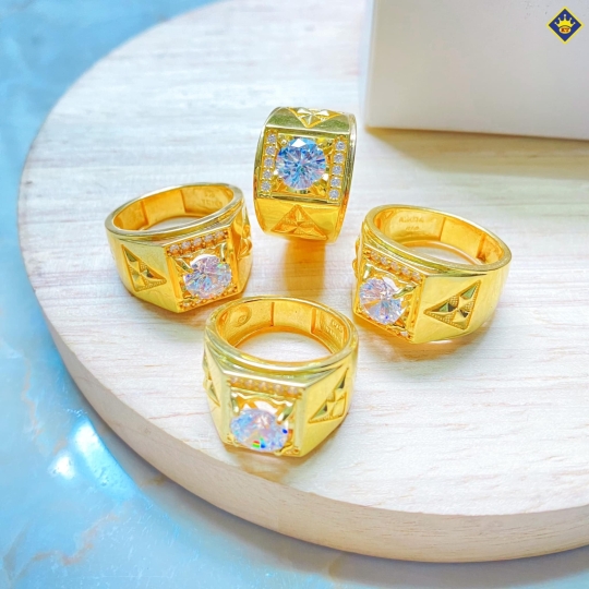 Nhẫn Nam Vàng 610 KTJ032