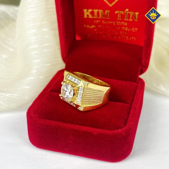 Nhẫn Nam Vàng 610 KTJ066