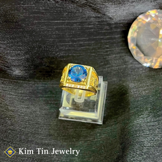 Nhẫn Nam Đá Màu KTJ055