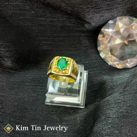 Nhẫn Nam Đá Màu KTJ055