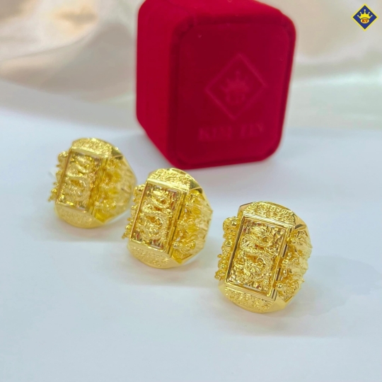 Nhẫn Nam Vàng 610 KTJ049