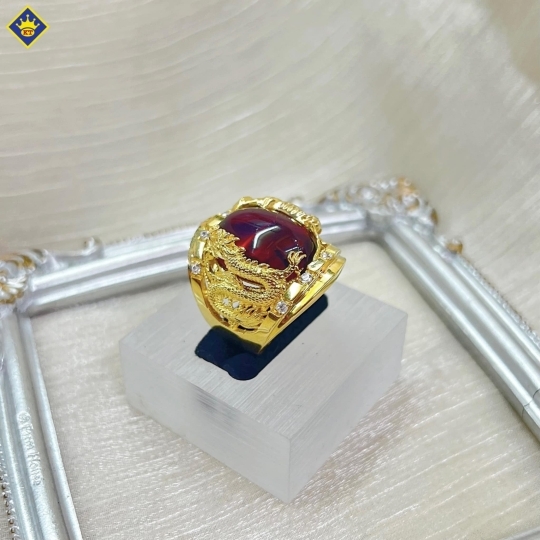 Nhẫn Nam Đá Màu KTJ056