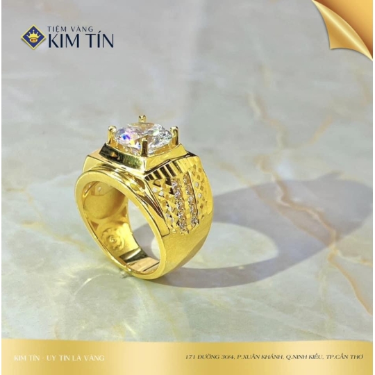 Nhẫn nam vàng 610 KTJ006