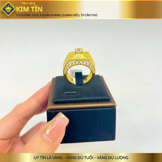 Nhẫn nam vàng 610 KTJ007