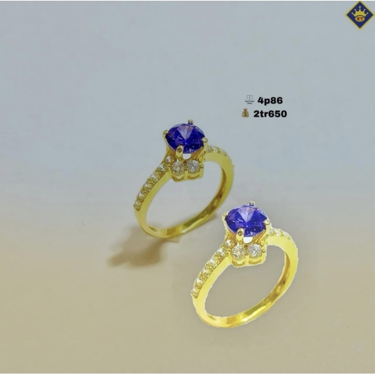 Nhẫn Nữ Đá Màu KTJ232