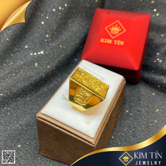 Nhẫn Nam Vàng 610 KTJ054