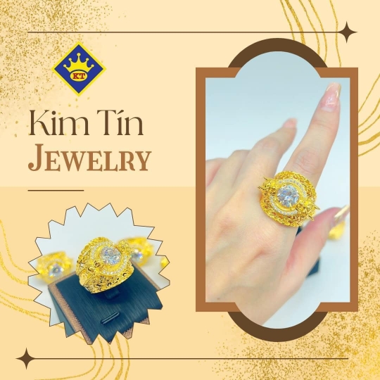 Nhẫn Nam Vàng 610 KTJ041