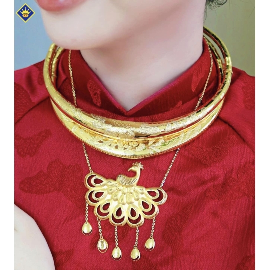 Bộ Trang Sức Vàng Cưới KTJ276