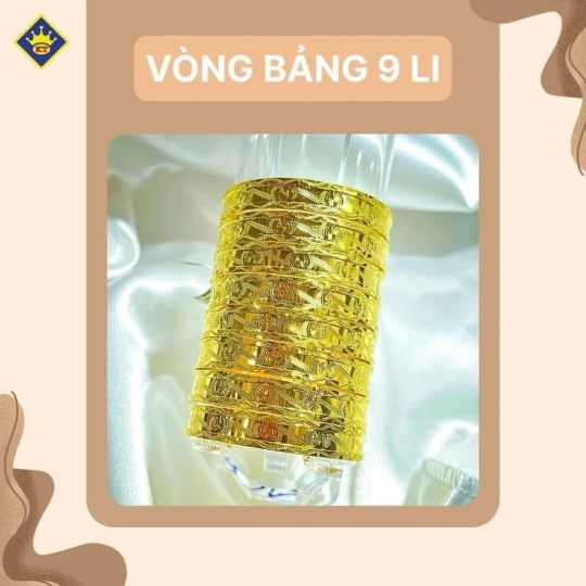 Vòng Kiểu Vàng 610 KTJ253