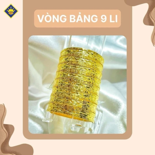 Vòng Kiểu Vàng 610 KTJ253